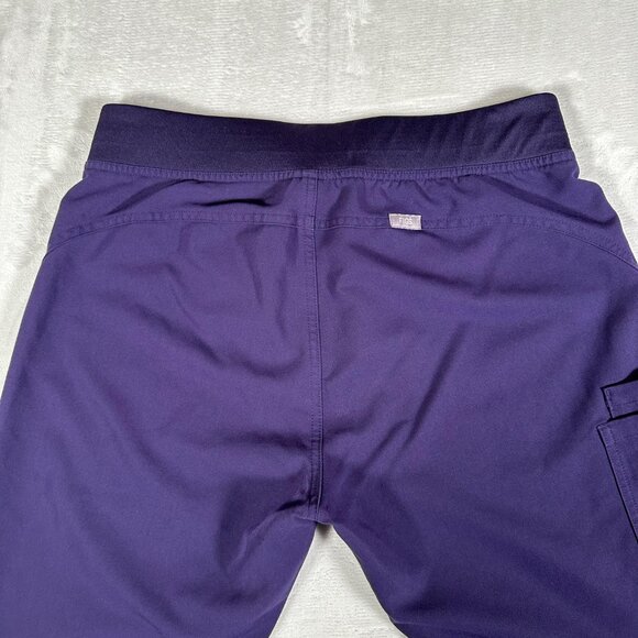 Figs Technical Collection Women Drawstring Scrub Pants Pockets Purple Size M - Picture 7 of 11